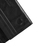 Sleeko Essential Black Bi-Fold Long Wallet