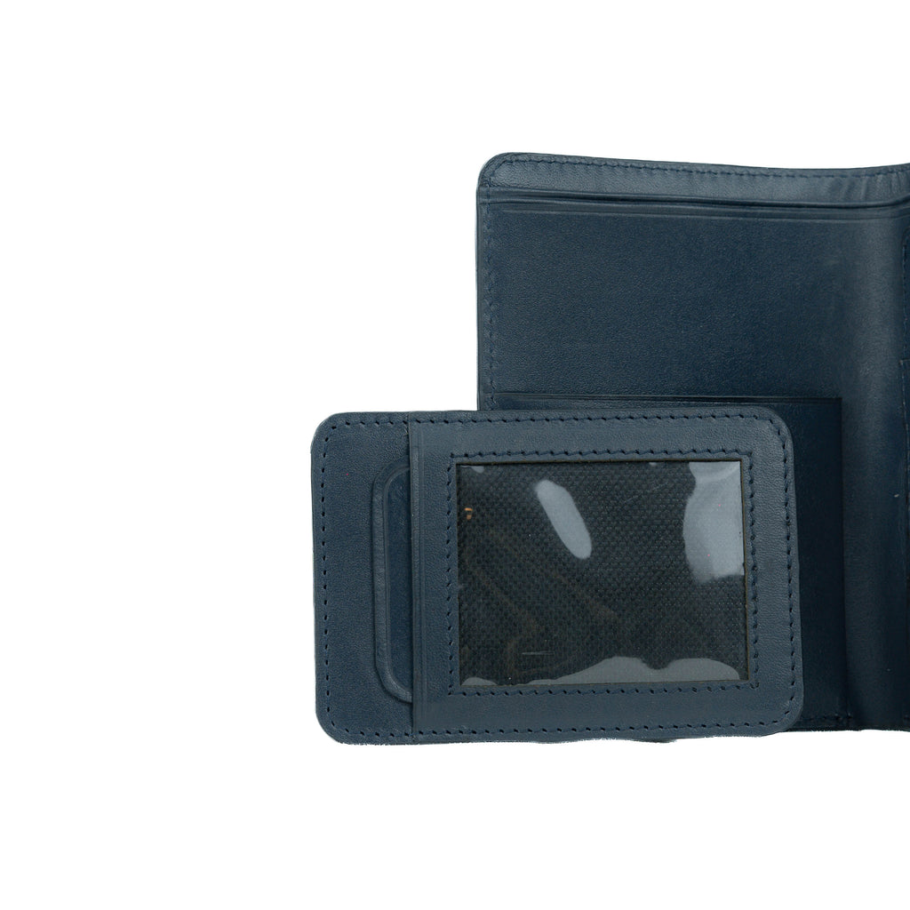 Sleeko Signature Navy Blue Wallet