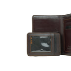 Sleeko Signature Dark Brown Wallet