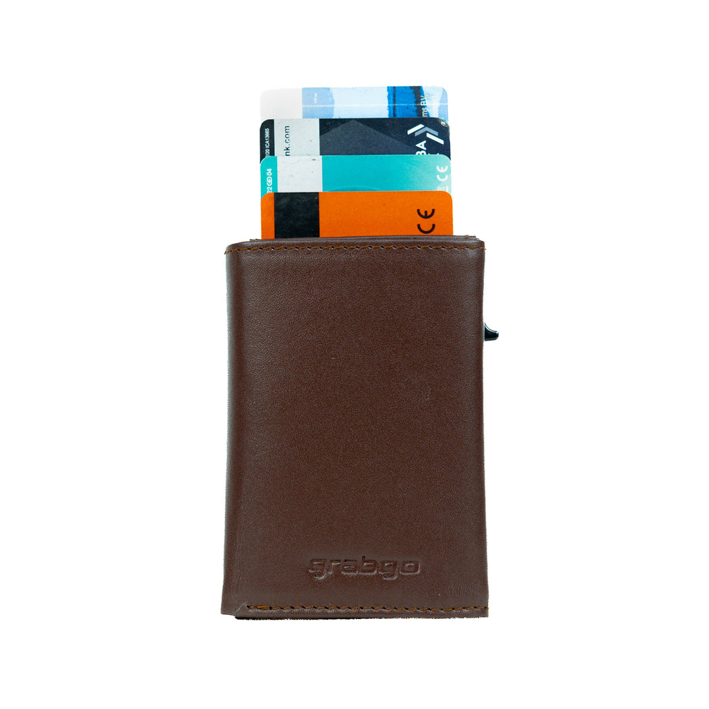 Sleeko Edge Brown  Smart Wallet