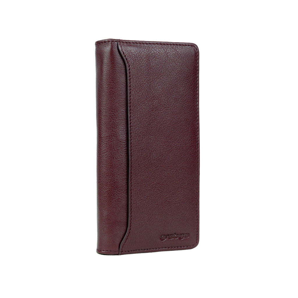 Sleeko Imperial Red Wine Bi-Fold Wallet