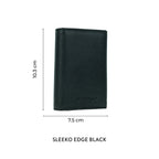 Sleeko Edge Black Smart Wallet
