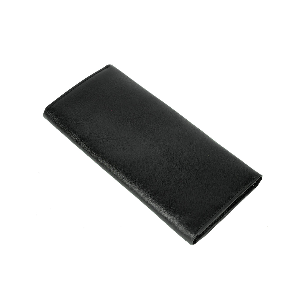 Sleeko Essential Black Bi-Fold Long Wallet