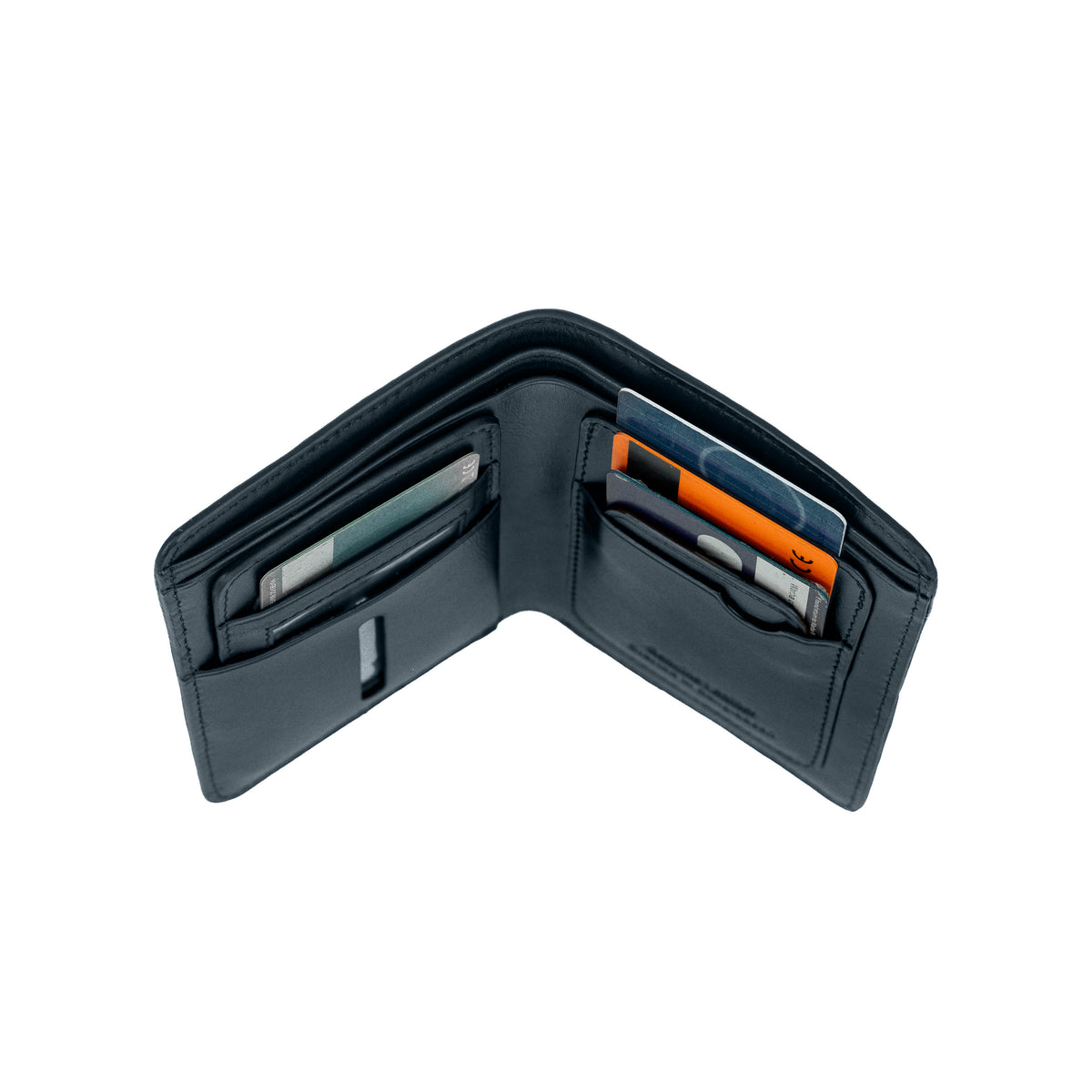 Sleeko Signature Navy Blue Wallet