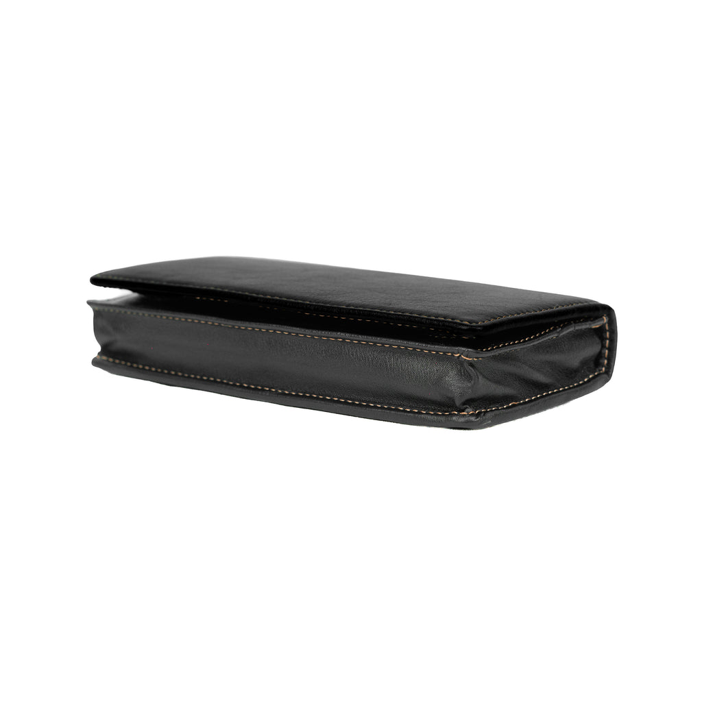 Sleeko Legacy Black Bi-Fold Wallet