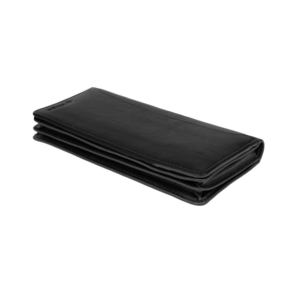 Sleeko Imperial Black Bi-Fold Wallet