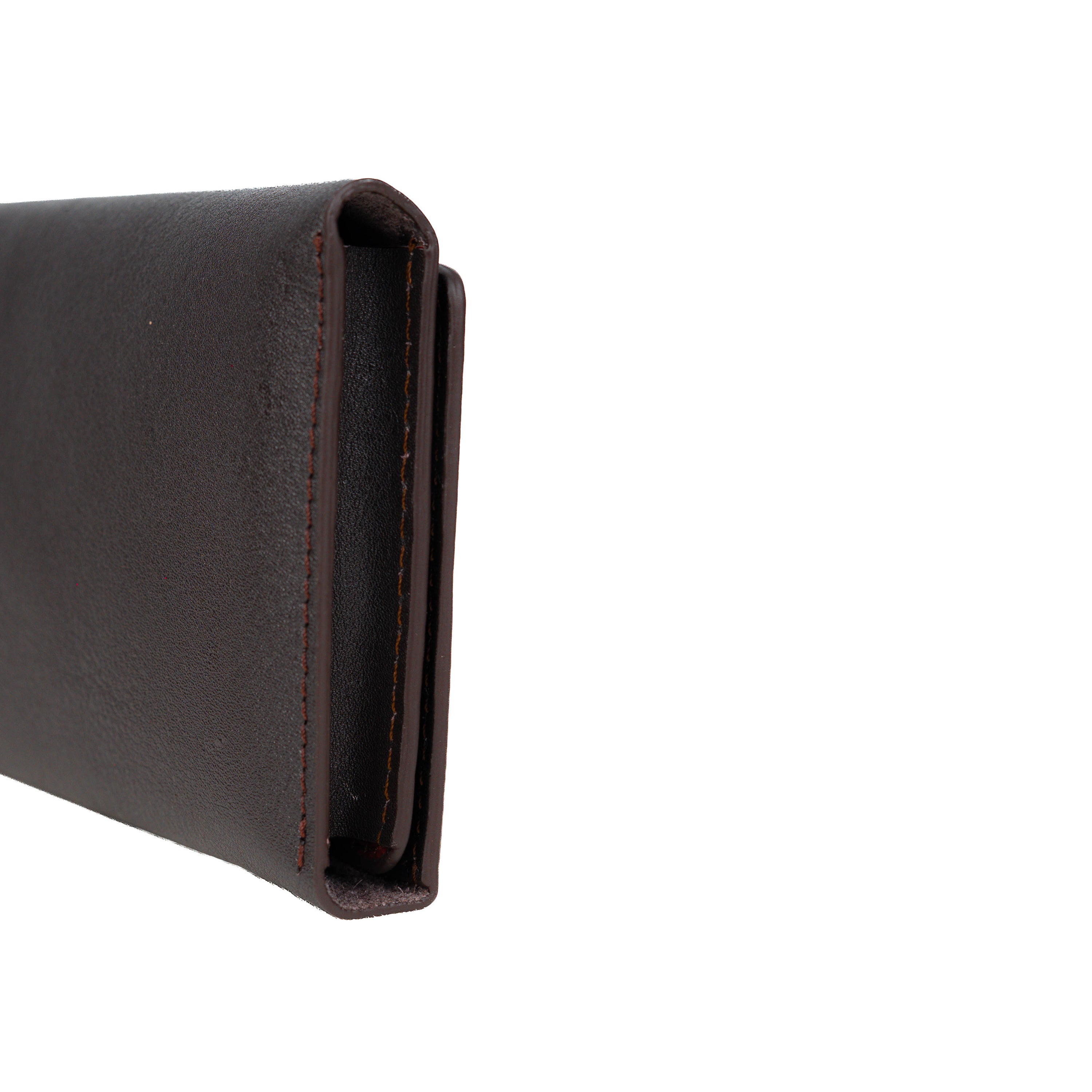 Sleeko Essential Chocolate Bi-Fold Long Wallet