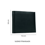 Sleeko Titan Black Wallet