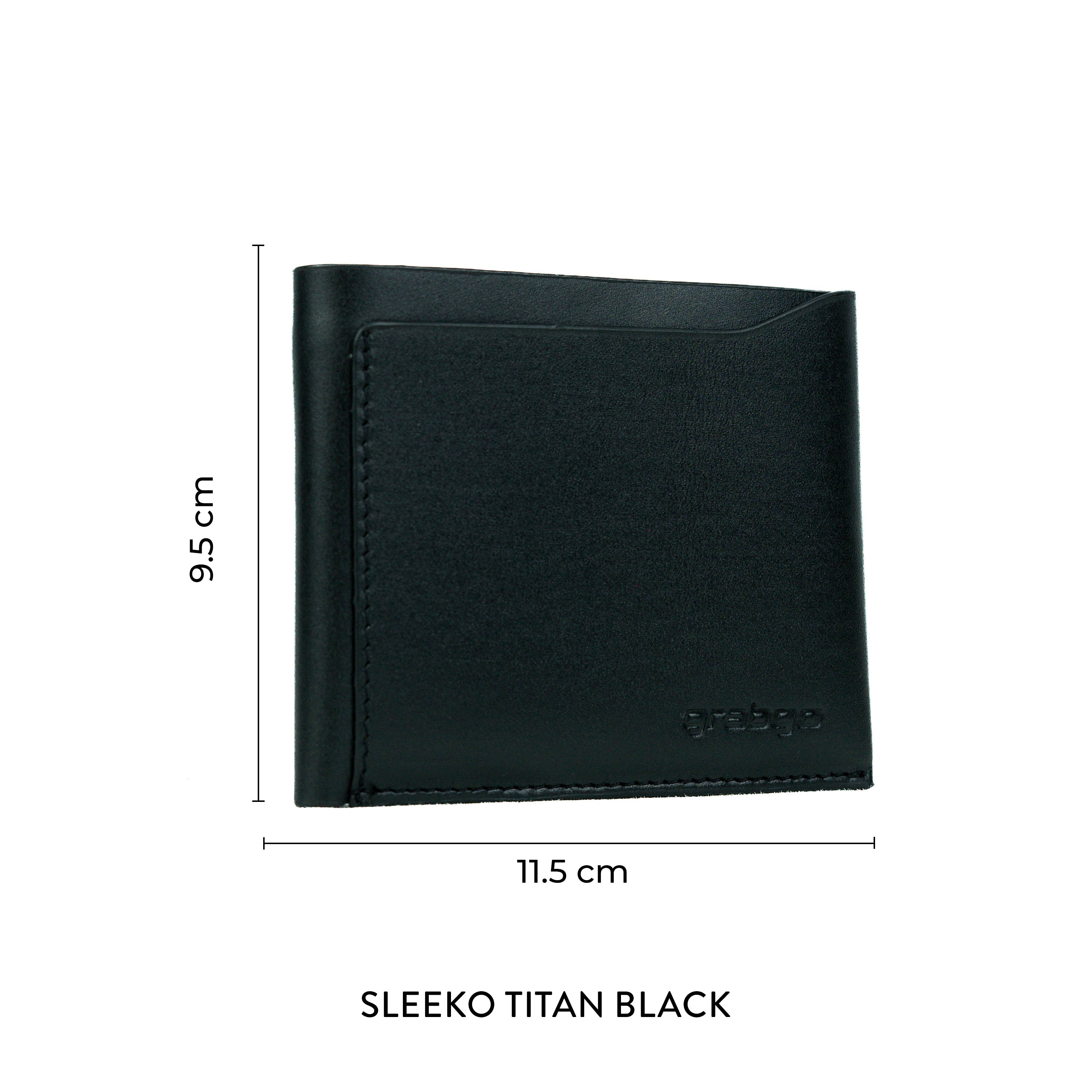 Sleeko Titan Black Wallet