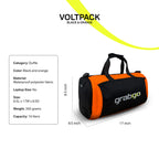 Grabgo VOLTPACK DUFFLE Black & Orange