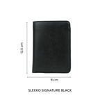 Sleeko Signature Black Wallet