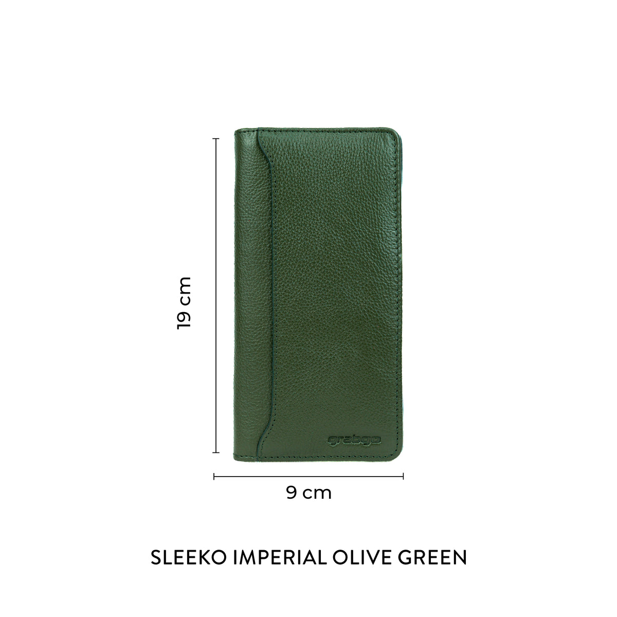 Sleeko Imperial Olive Green Bi-Fold Wallet