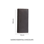 Sleeko Essential Chocolate Bi-Fold Long Wallet